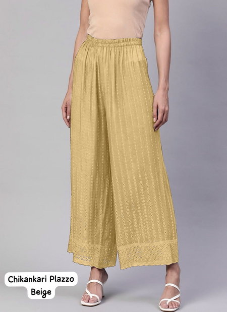 Tew Rayon Chikankari Plazzo Collection Wholesalers In Delhi